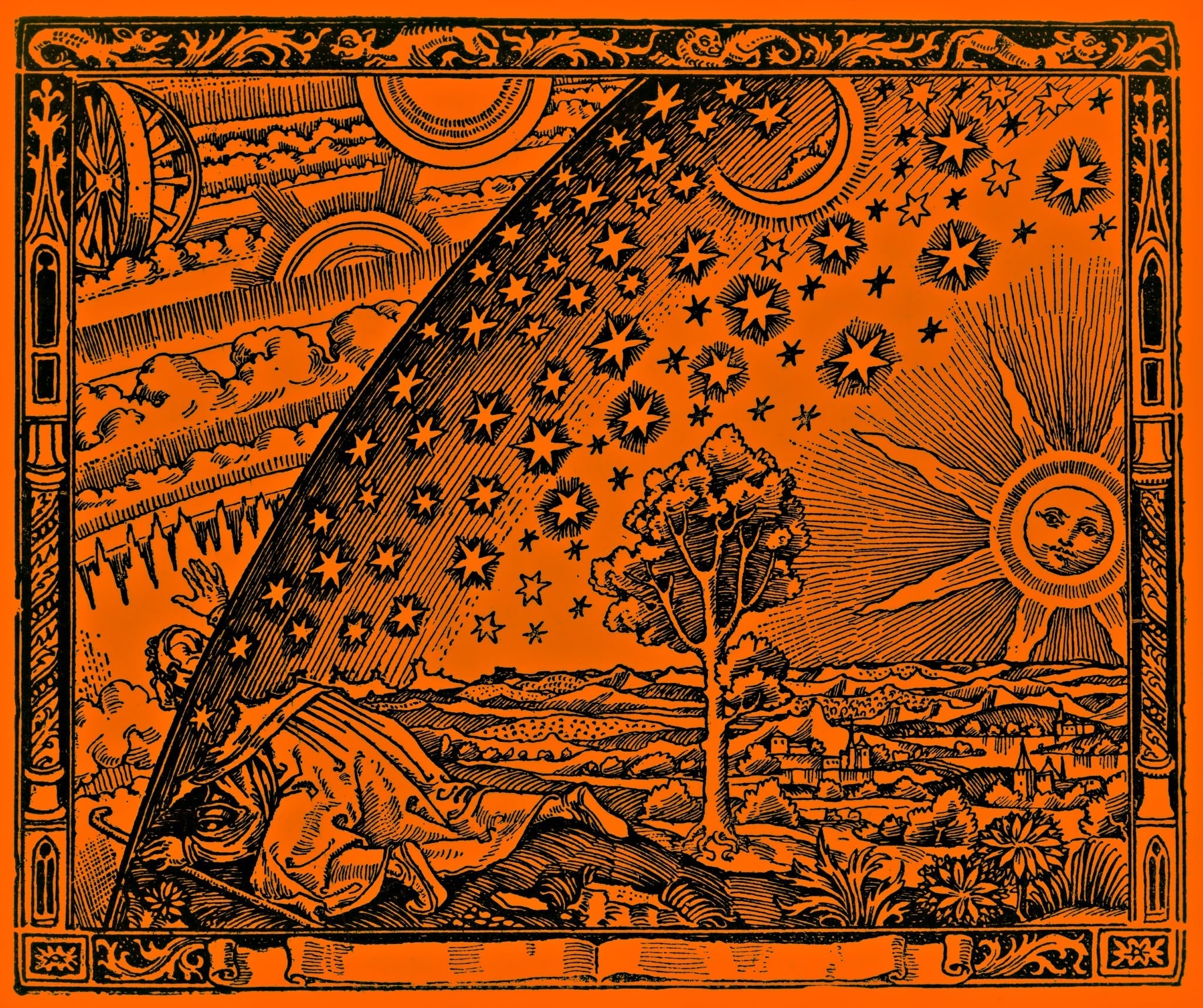 (Image of Flammarion Engraving)